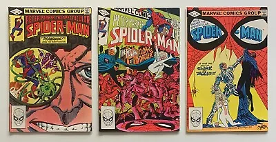 Buy Spectacular Spider-man #68, 69 & 70 (Marvel 1982) 3 X FN/VF Bronze Age Comics • 24.95£