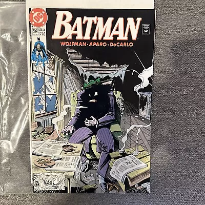 Buy Batman # 450 Joker Marv Wolfman Jim Aparo $1.00 1990 Copper Age Dc Comic Book • 7.96£