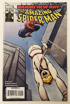 Buy Amazing Spider-Man #559 (2008) 1st APP Of Screwball, Bobby Carr & Paper Doll; VF • 8£