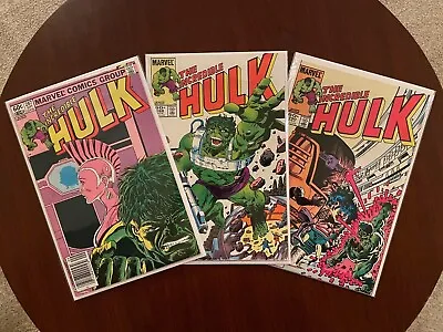 Buy (lot Of 3 Comics) Incredible Hulk #287 #289 & #290 (Marvel 1983) Sal Buscema • 18.23£
