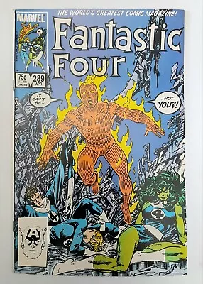 Buy 1986 Fantastic Four 289 NM/NM+.BYRNE.Death Of Basilisk.Marvel Comics • 34.34£