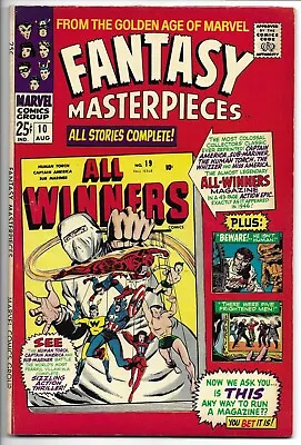 Buy Fantasy Masterpieces #10 Vg/fn 5.0 All Winners #19 Reprint! Silver Age Marvel! • 15.93£