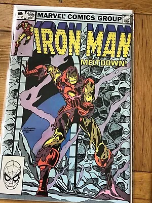 Buy Ironman #163 Marvel Comics October 1982 Vf+/ Nm- 8.5/9.0 • 6£