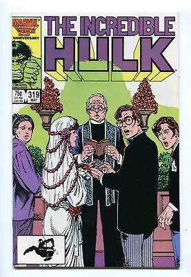 Buy Incredible Hulk #319 - The Wedding Of Betty And Bruce Issue - Unread Copy - 1986 • 5.93£
