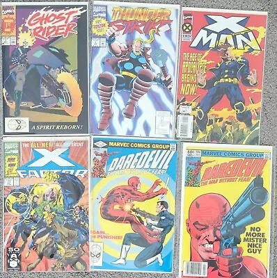 Buy Ghost Rider #1 Daredevil #183 +184 Thunderstrike #1 Marvel Modern/Copper Age • 44.23£