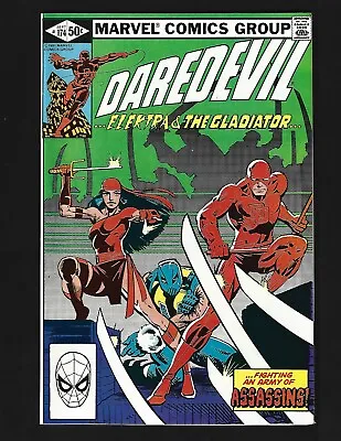 Buy Daredevil #174 VF+ Miller Janson 3rd Elektra 1st Hand & Kirigi Kingpin Gladiator • 19.71£