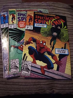 Buy The Spectacular Spider-man # 186 , 187 & 188 ( Funeral Arrangements ) Marvel Com • 5.98£