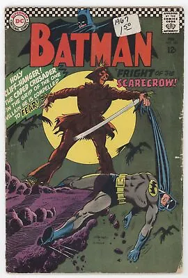 Buy Batman 189 DC 1967 GD VG 1st Silver Age Scarecrow Carmine Infantino • 195.68£