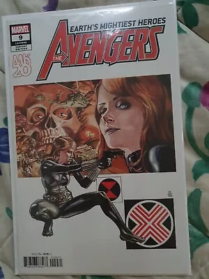 Buy Marvel Avengers Vol 7 No 9 Variant J G Jones Midtown Black Widow • 50£