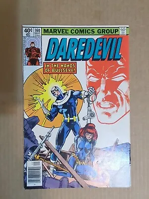 Buy Marvel Comics DAREDEVIL #160 BULLSEYE APPEARANCE 1979 • 23.74£