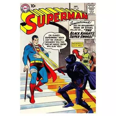 Buy Superman (1939 Series) #124 In Very Good Minus Condition. DC Comics [y* • 109.30£