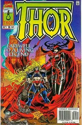Buy Thor # 502 (Mike Deodato Jr., Onslaught Tie-in) (USA, 1996) • 3.41£
