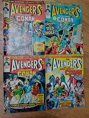 Buy Marvel UK - The Avengers #123-126 • 10£