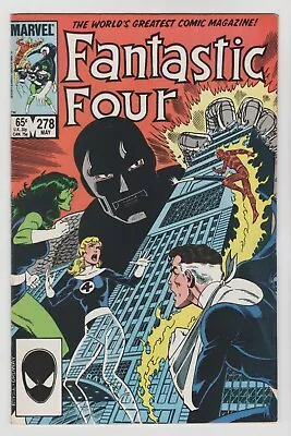 Buy Fantastic Four #278 ( Vf/nm  9.0 ) 278th Issue The Fantastic Four Vs Dr Doom • 4.26£