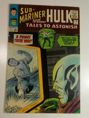 Buy Tales To Astonish #72 Oct 1965 Sub-mariner Incredible Hulk Fine 6.0 • 19.59£