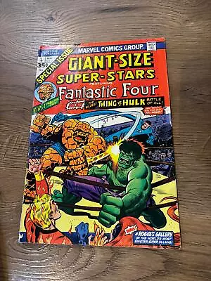 Buy Giant-Size Super-Stars #1 Fantastic Four, Thing - Marvel Comics - 1974 • 12.95£