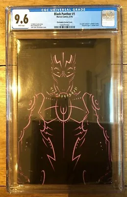 Buy Black Panther #1 Christopher Variant Cover CGC 9.6 1260751002 • 45£