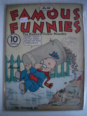 Buy Famous Funnies #56 Fr (1.0) Golden Age Comic • 16.99£