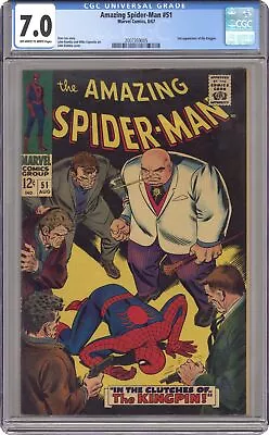 Buy Amazing Spider-Man #51 CGC 7.0 1967 2007359005 • 303.82£