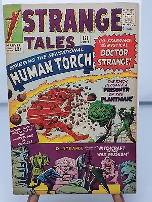 Buy Strange Tales #121 Marvel 1964 Human Torch Dr Strange Mardo Cover Beauty 6.0-6.5 • 55.60£