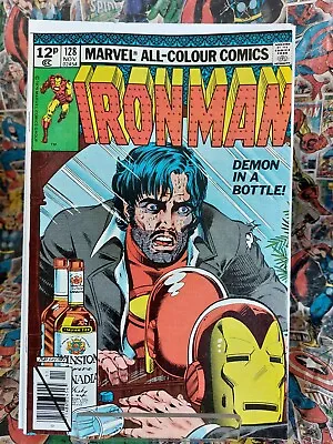 Buy Iron Man #128 NM Marvel Comics Demon In A Bottle Story • 124.95£
