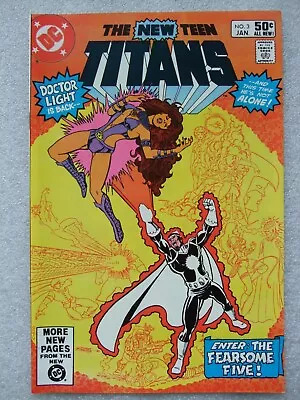 Buy The New Teen Titans  #3 (1981). 1st App. Of The Fearsome Five. NM • 9.99£