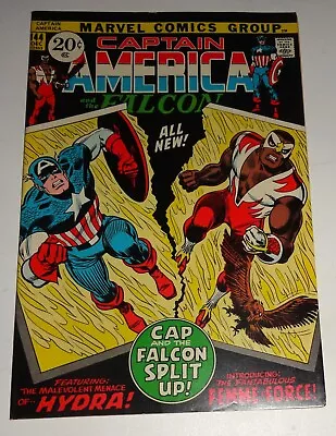 Buy Captain America #144 John Romita Icomic Cover New Falcon Costume 8.0-9.0 1972 • 25.18£