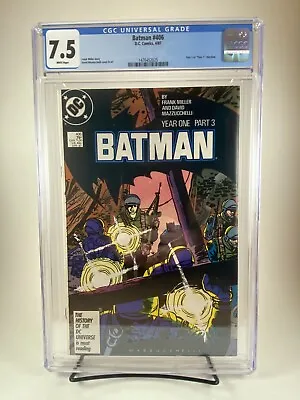 Buy Batman #406 (Apr 1987, DC) CGC 7.5 Year One Rare • 23.74£