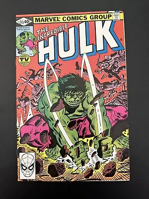 Buy The Incredible Hulk #245 VF- 1st Super Mandroid Armor(Marvel 1980) • 19.82£
