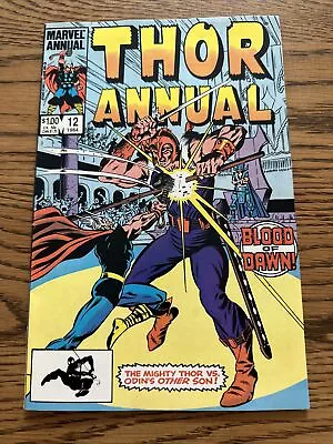 Buy THE MIGHTY THOR ANNUAL #12 (Marvel Comics 1984) Blood Of Dawn! VF+ • 2.83£