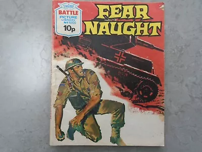 Buy Fleetway Library. Battle Picture Library. Fear Nought. No 1005. 1976. • 2.50£