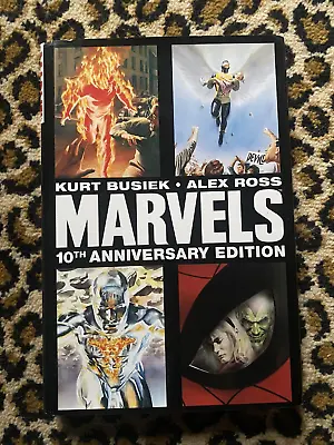 Buy Marvels 10th Anniversary Edition HC Alex Ross & Kurt Busiek  RARE OOP Marvel • 25£