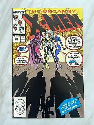 Buy Uncanny X-Men #244 (1989) VF+ 1st Appearance Of Jubilee ‘97 🔑🔥 • 20.55£