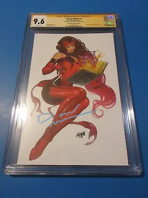 Buy Scarlet Witch #1 Rare Nakayama Variant Signature Series CGC 9.6 NM+ Gem Wow • 101.10£