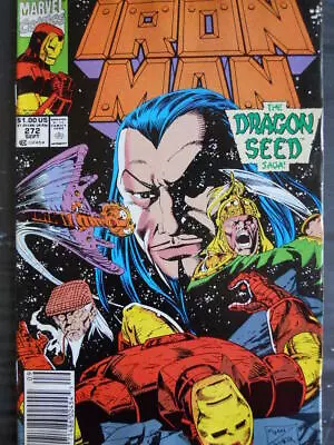 Buy 1991 IRON MAN 272 Ed. Marvel Comics [SA3] • 4.35£
