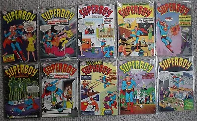 Buy Superboy 1966-1967 Krypto Luthor Mxyzptlk ROBIN Mechano-Mtr 1st SUPREMO #131-140 • 71.58£