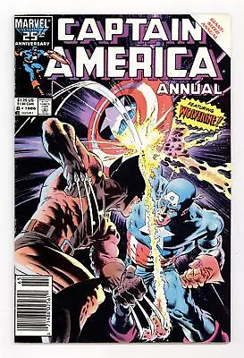 Buy Captain America Annual #8N VG- 3.5 1986 • 15.19£