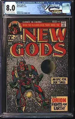 Buy D.C Comics New Gods 1 2/71 FANTAST CGC 8.0 Off White To White Pages • 173.93£