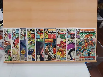 Buy 1981 Marvel Iron Man #145-149, 151, 152, 154, 155 Grades In Descr (9 Comic LOT) • 25.29£