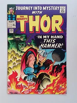 Buy Thor Journey Into Mystery #120 Fn- (5.5) Sept 1965 Marvel Comics ** • 29.99£