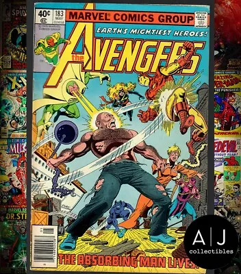 Buy AVENGERS #183 VG/FN 5.0 Marvel 1979 • 3.13£