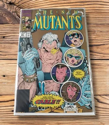 Buy New Mutants #87 (1990) 2nd Print, 1st App Of Cable, Stryfe & The MLF, Marvel  • 14.49£