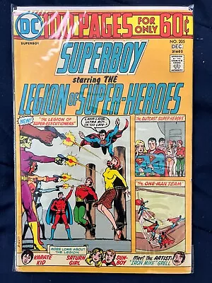 Buy Superboy And The Legion Of Superheroes #205 VG (DC, 1974)  * 100 Page Giant * • 27.66£