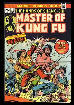 Buy Master Of Kung Fu #22 NM 9.4 Shang-Chi! Marvel 1974 • 35.98£