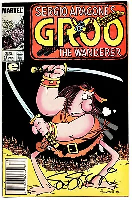 Buy Groo #22 Newsstand GD Signed W/COA By Stan Sakai(Usagi Yojimbo Creator) 1986 • 22.83£
