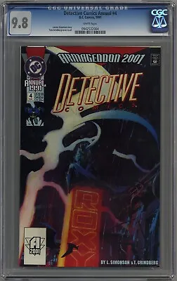 Buy Detective Comics Annual #4 Cgc 9.8 White Pages Dc Comics 1991 • 48.25£