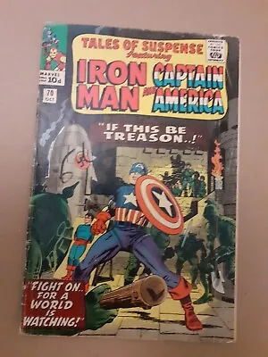 Buy Tales Of Suspense No 70 Iron Man And Captain America. Nazi Cover 1965 VG Marvel  • 15.99£