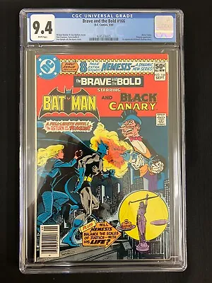 Buy Brave And The Bold #166 CGC 9.4 NM (1980) 1st Nemesis! Batman Penguin New Slab • 63.52£