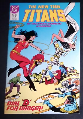 Buy The New Teen Titans #45 DC Comics Marv Wolfman VF/NM • 2.99£
