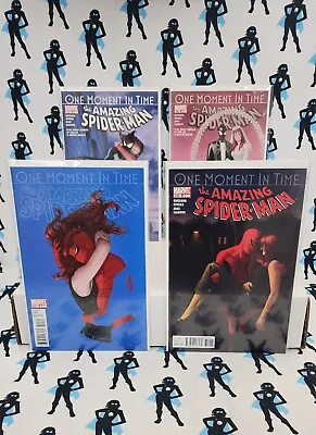 Buy Amazing Spider-man #638-641 One Moment In Time Story Arc! Spiderman Wedding! • 27.98£